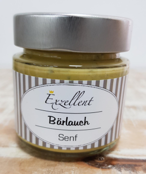 Bärlauch Senf